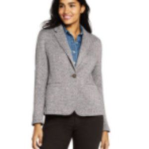 New Lands End Sweater Blazer